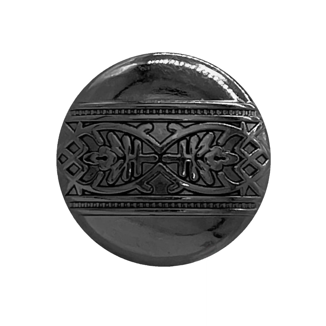 Etched Design Metal Buttons