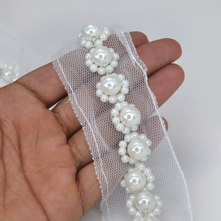 Peral Floral Style Lace