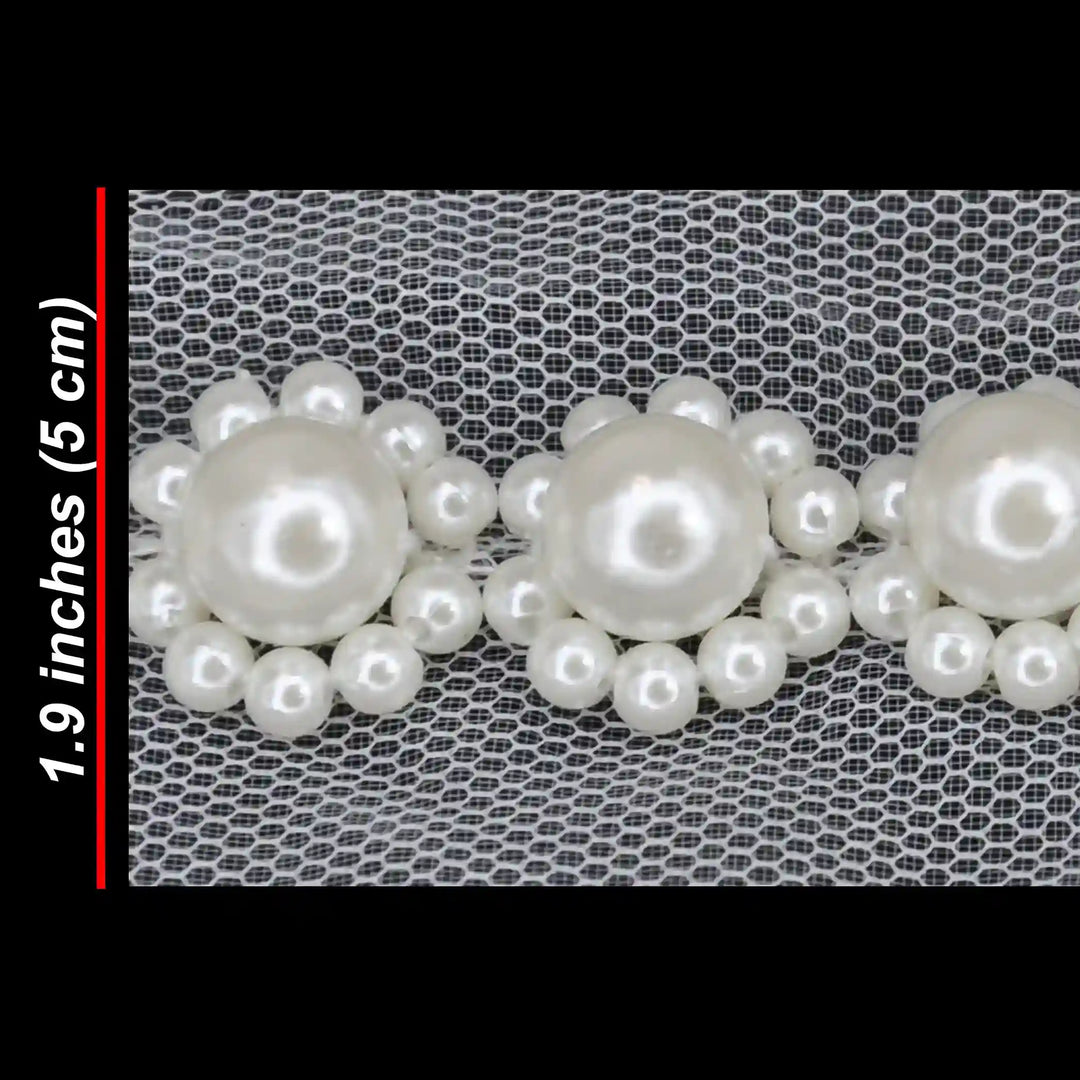 Peral Floral Style Lace