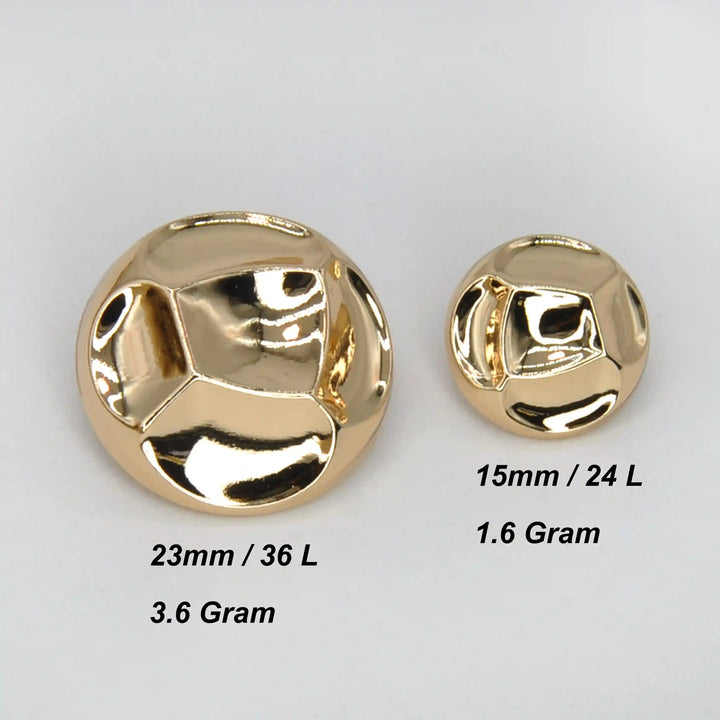 Faceted Domed Button | 23mm & 15mm