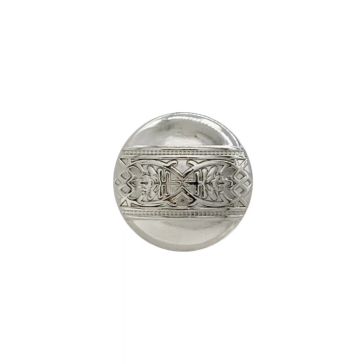 Etched Design Metal Buttons