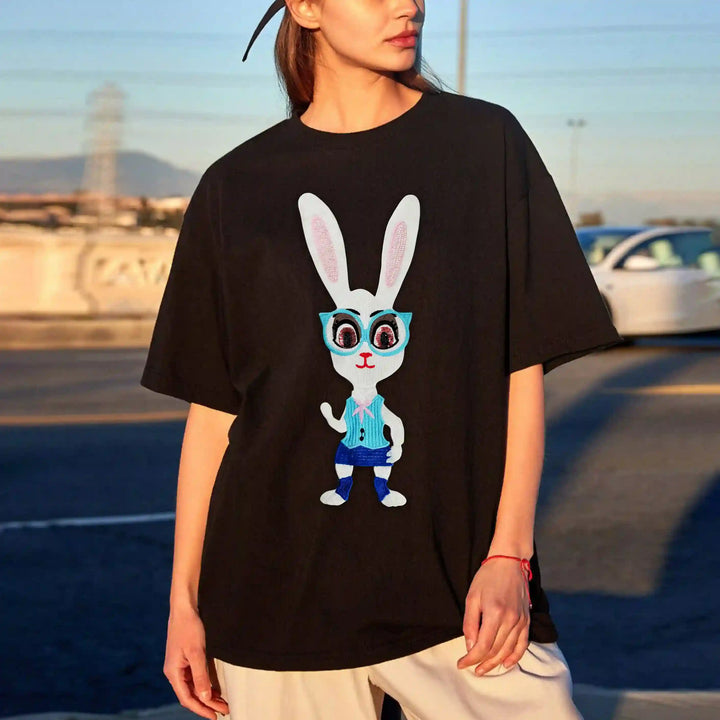 Bunny with Glasses Patch