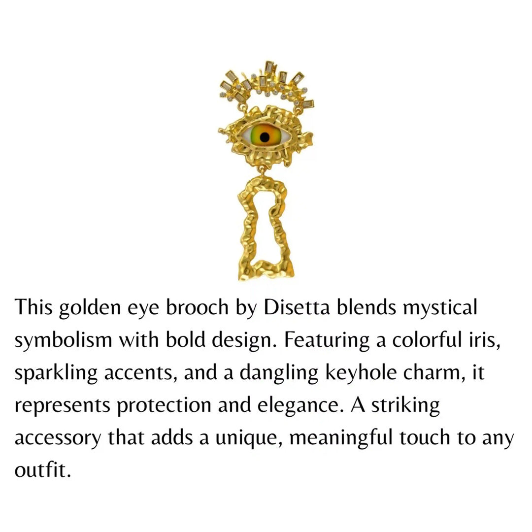 Mystic Eye Brooch Pin