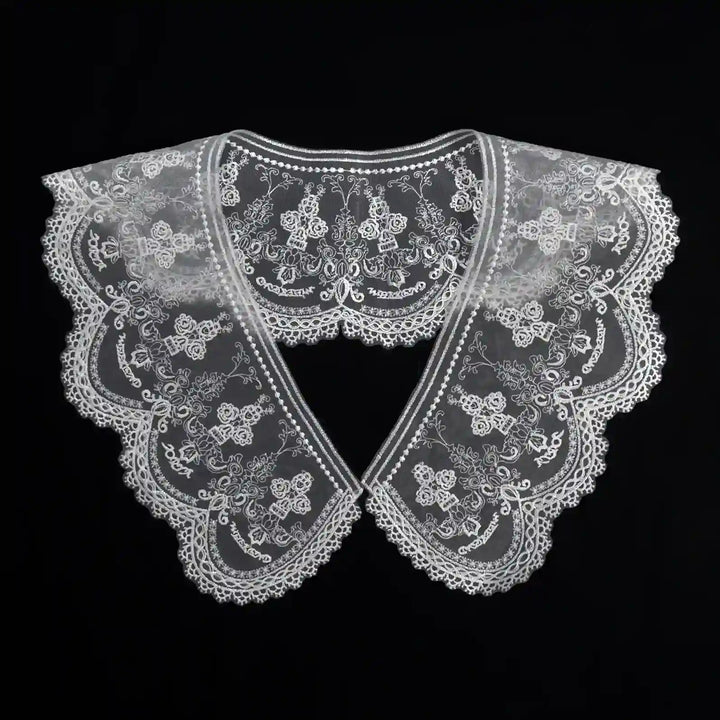 Victorian Floral Peterpan Collar