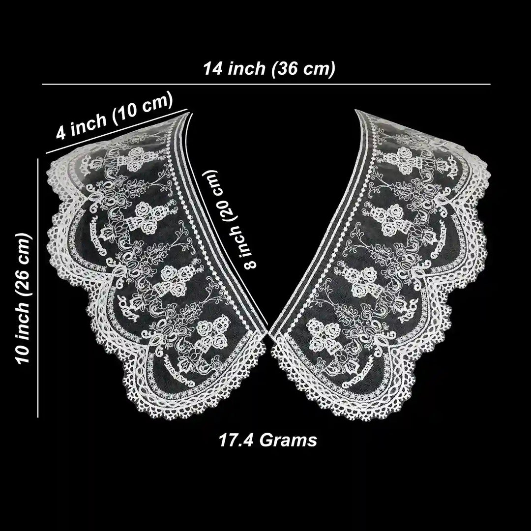 Victorian Floral Peterpan Collar