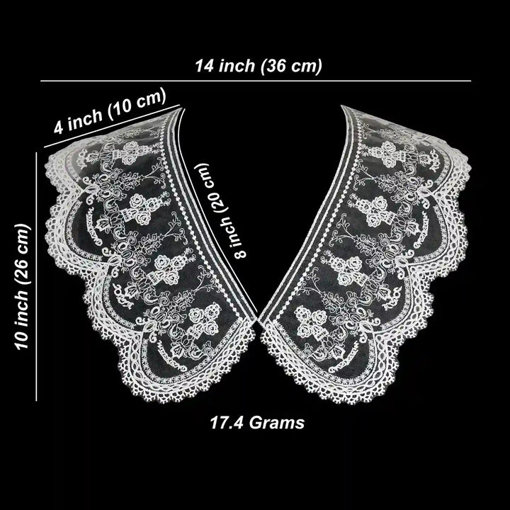 Victorian Floral Peterpan Collar