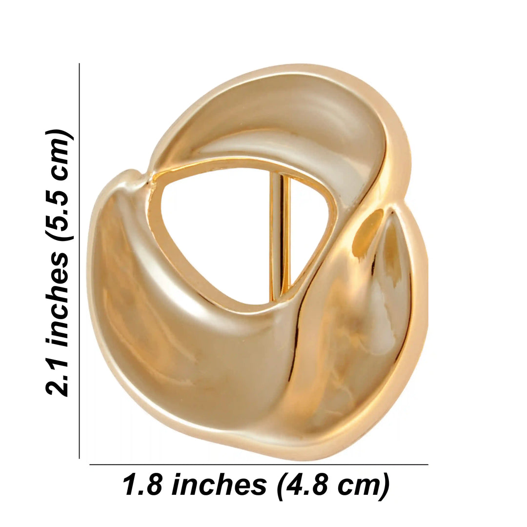 Polished Knot Closure Buckle