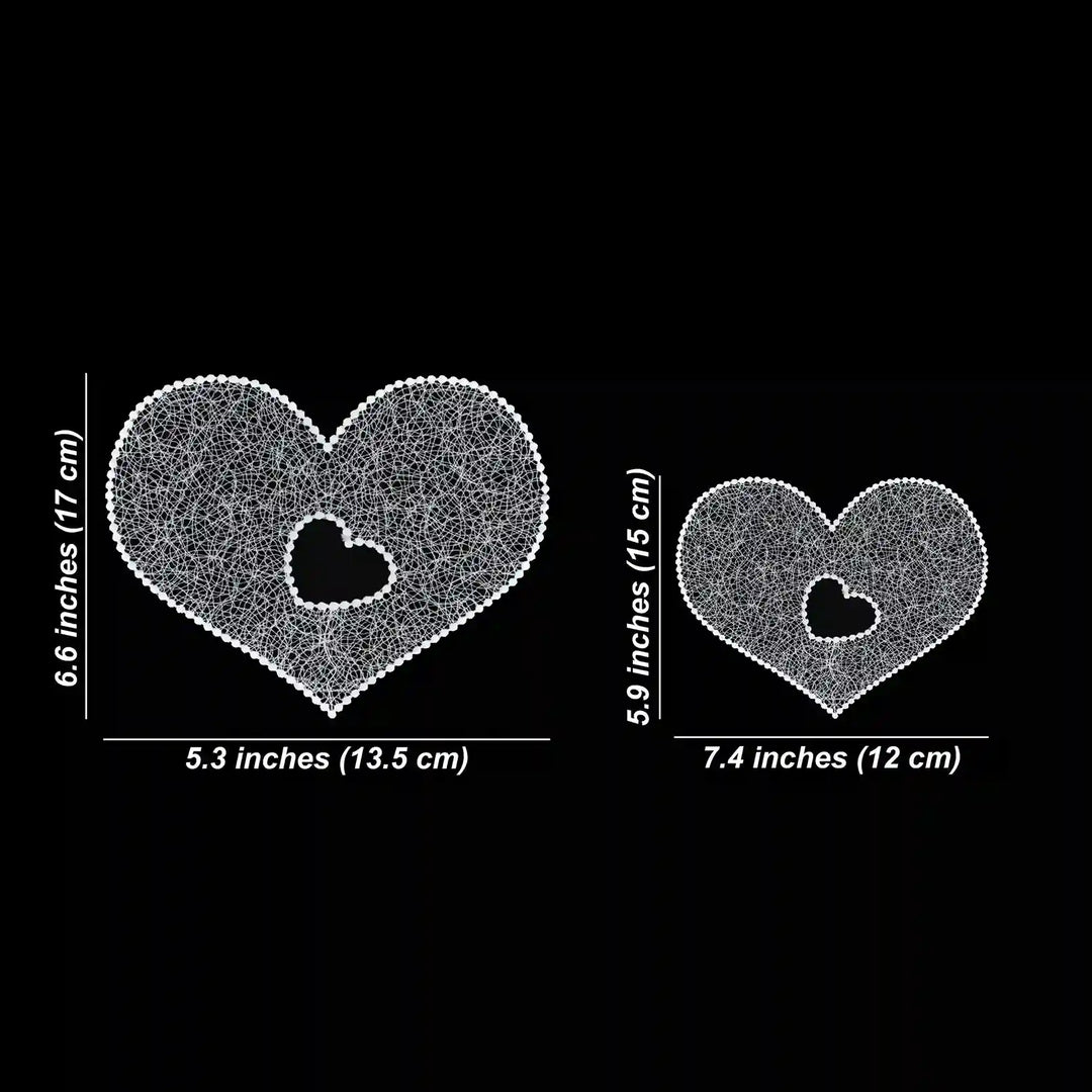 Dream Weave Heart | Set Of 2