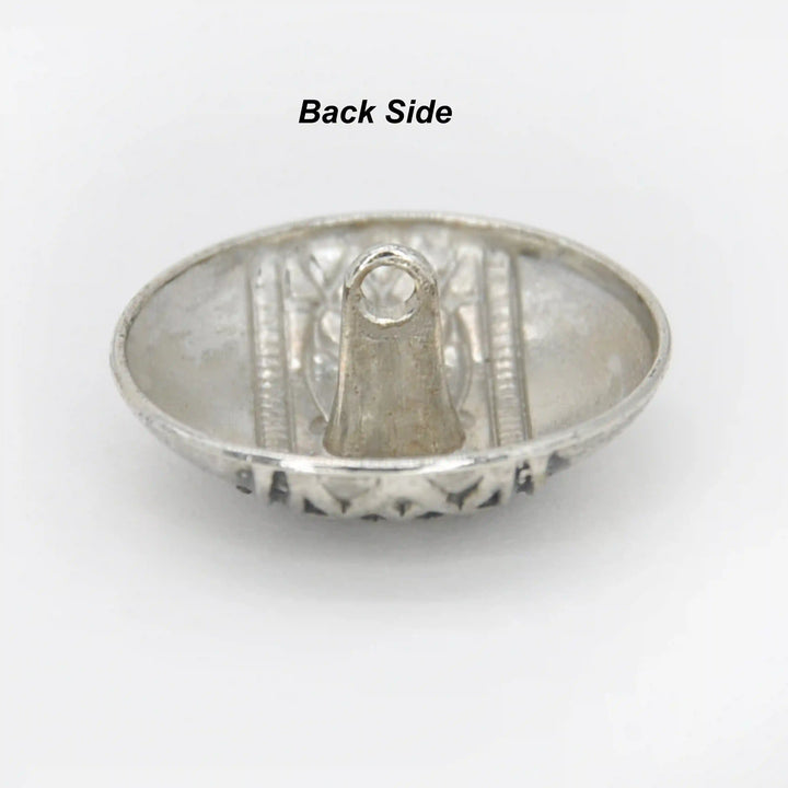 Etched Design Metal Buttons