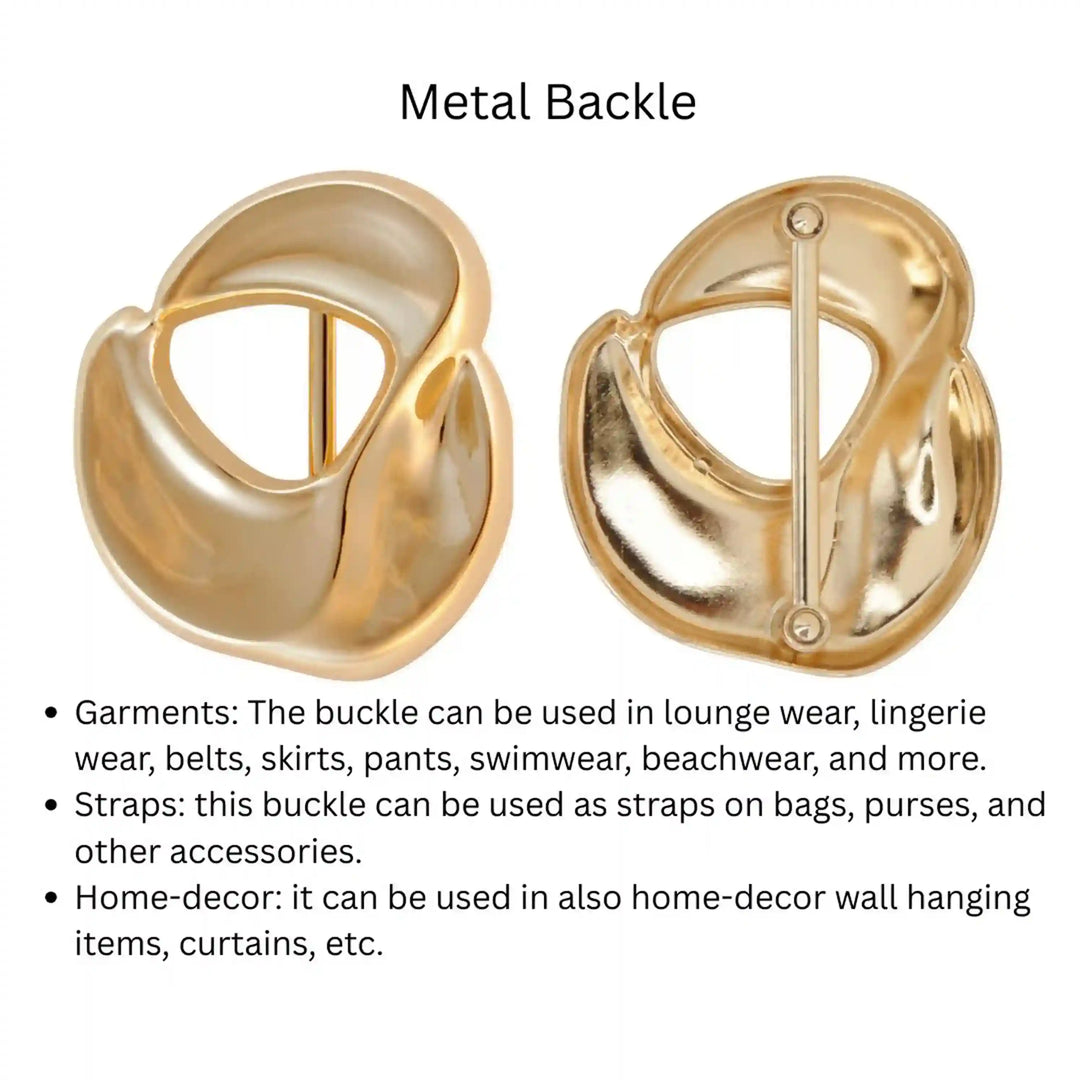 Polished Knot Closure Buckle