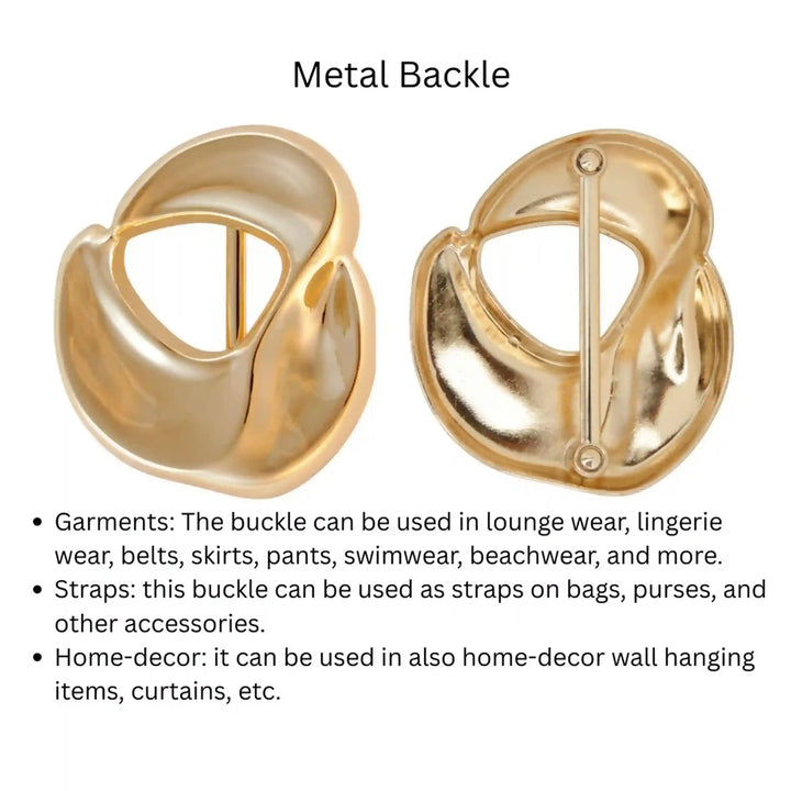 Polished Knot Closure Buckle