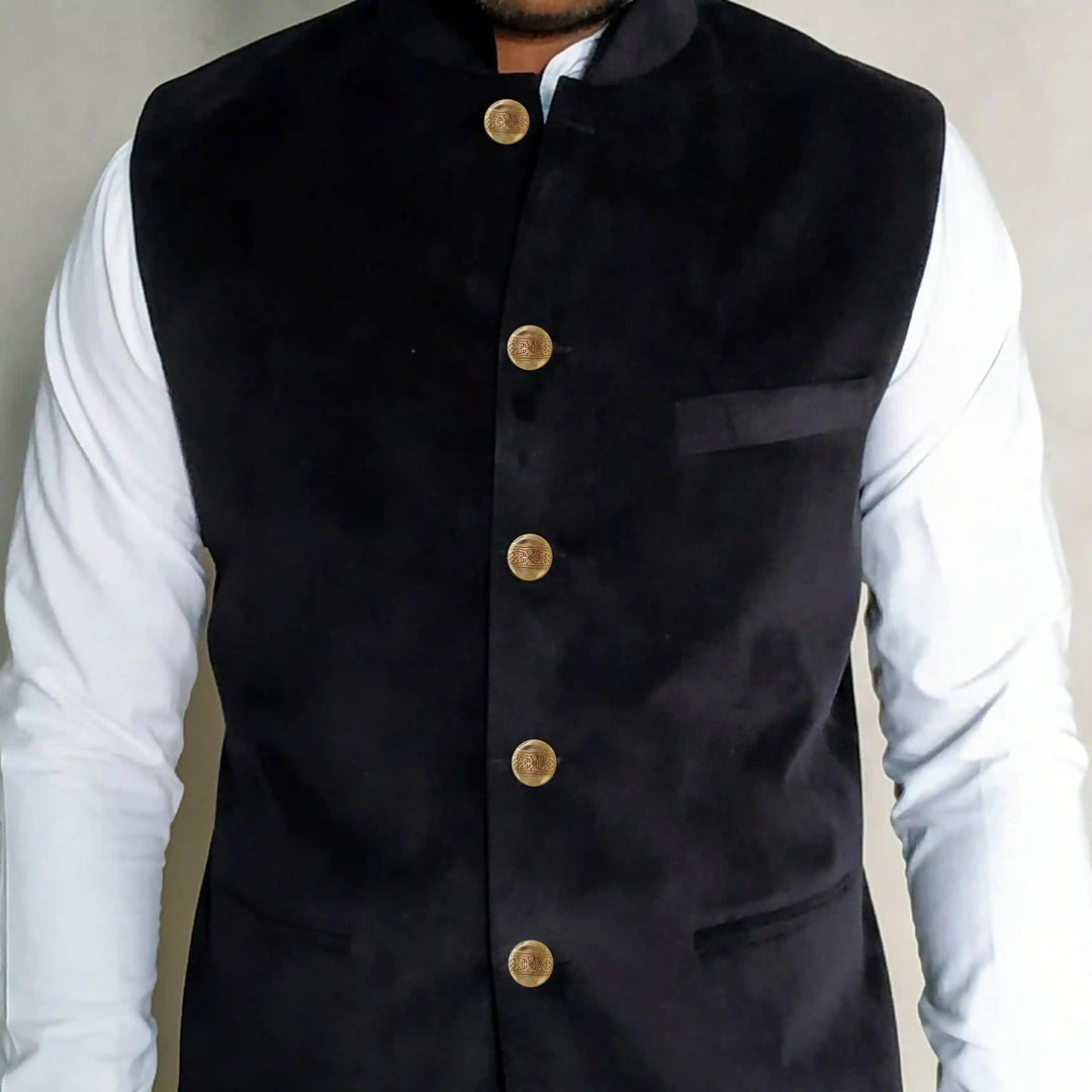 Etched Design Metal Buttons