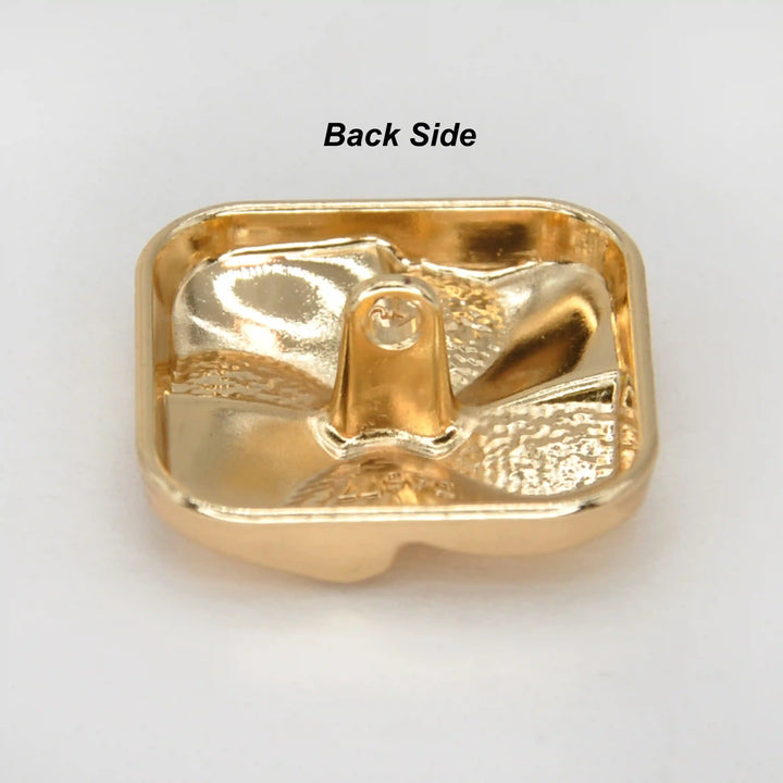 Square Four-Leaf Clover Button | 23mm & 15mm