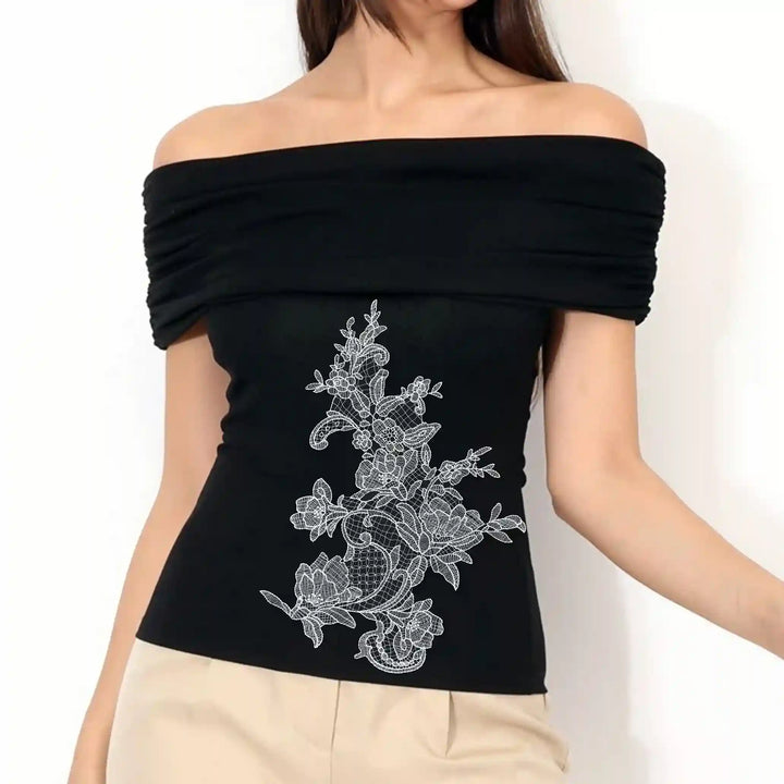 Couture Floral Applique Patch