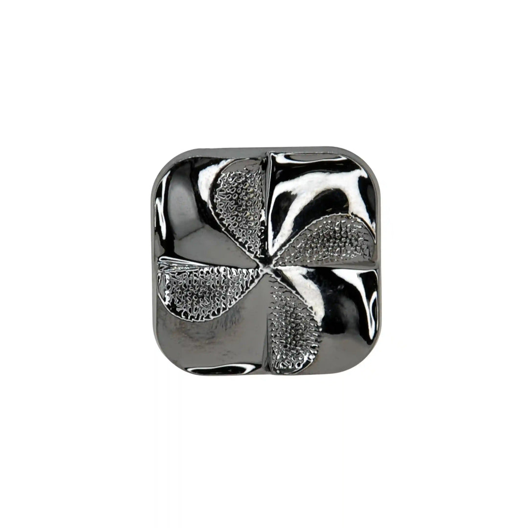 Square Four-Leaf Clover Button | 23mm & 15mm