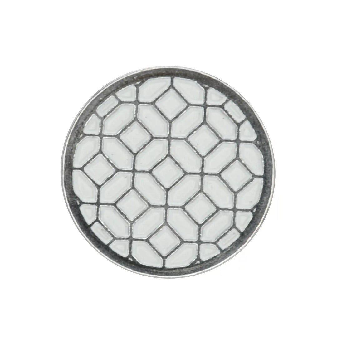Honeycomb Pattern Buttons