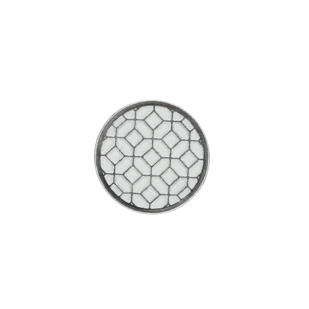 Honeycomb Pattern Buttons