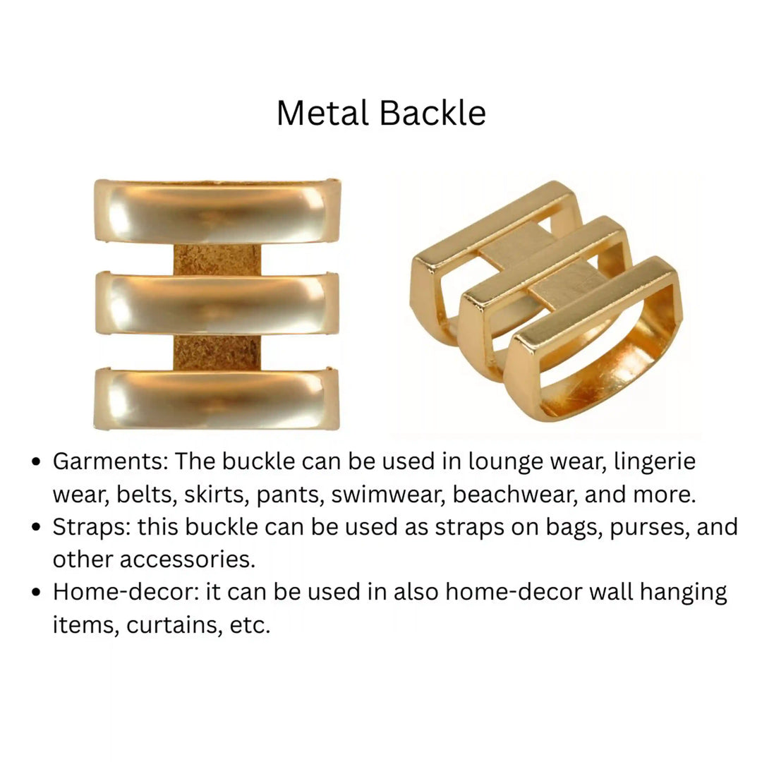 Ribbed Style Buckle