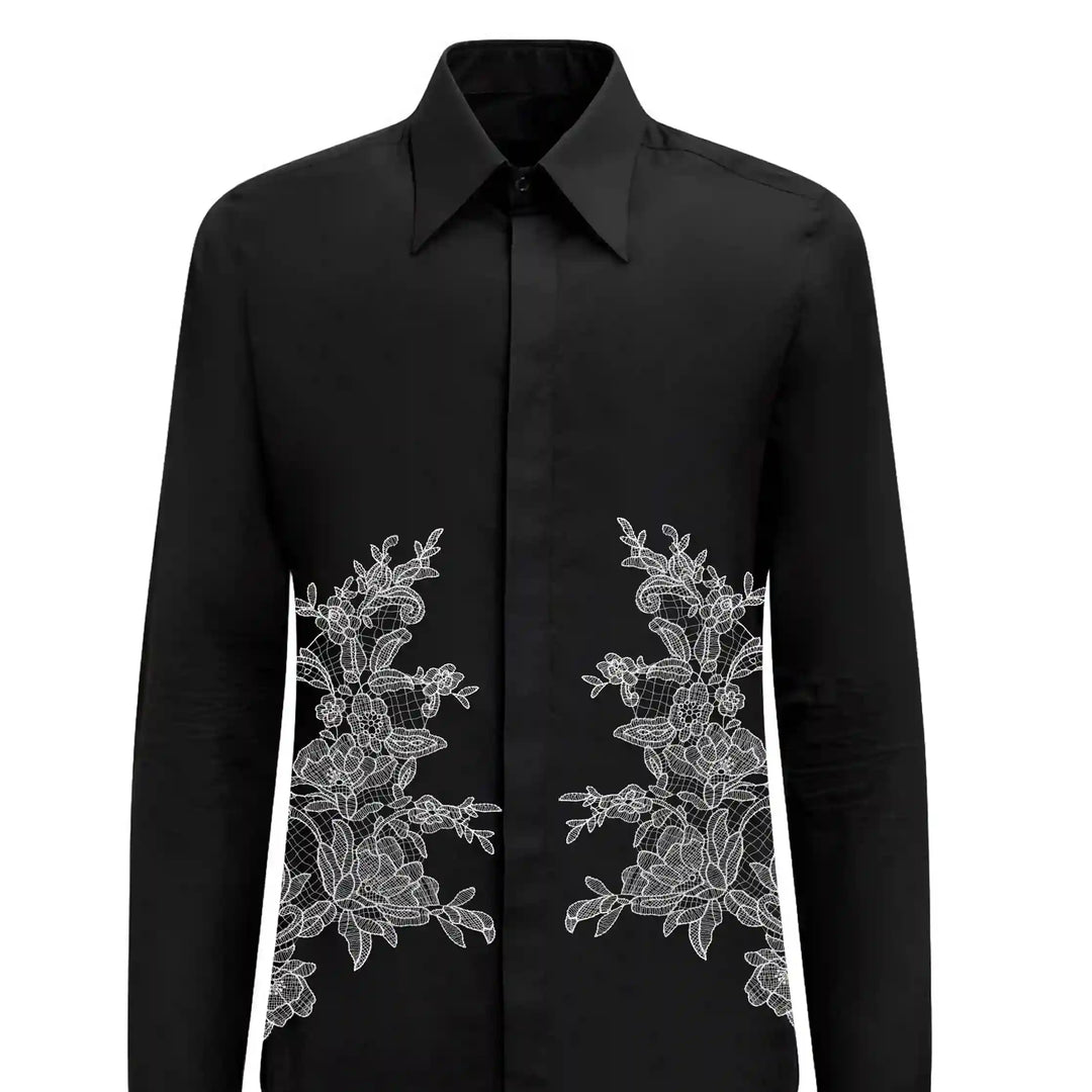 Couture Floral Applique Patch