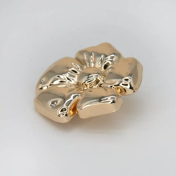 Flower Metal Buttons | 25mm(40L)
