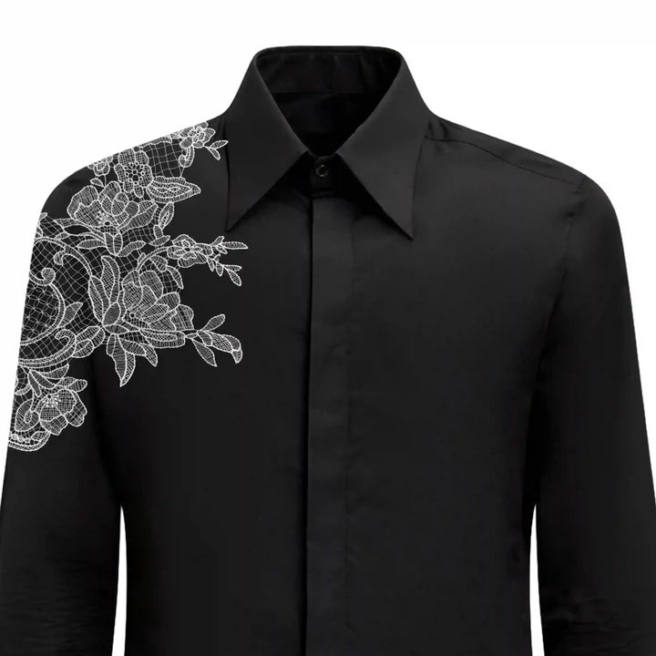 Couture Floral Applique Patch