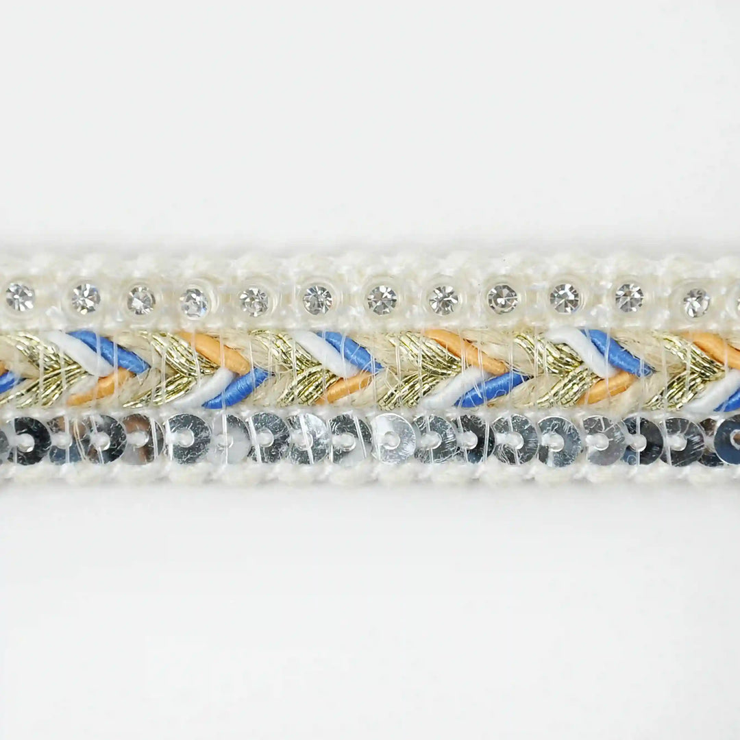 Zigzag Style Sequin Trim