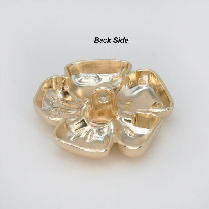 Flower Metal Buttons | 25mm(40L)