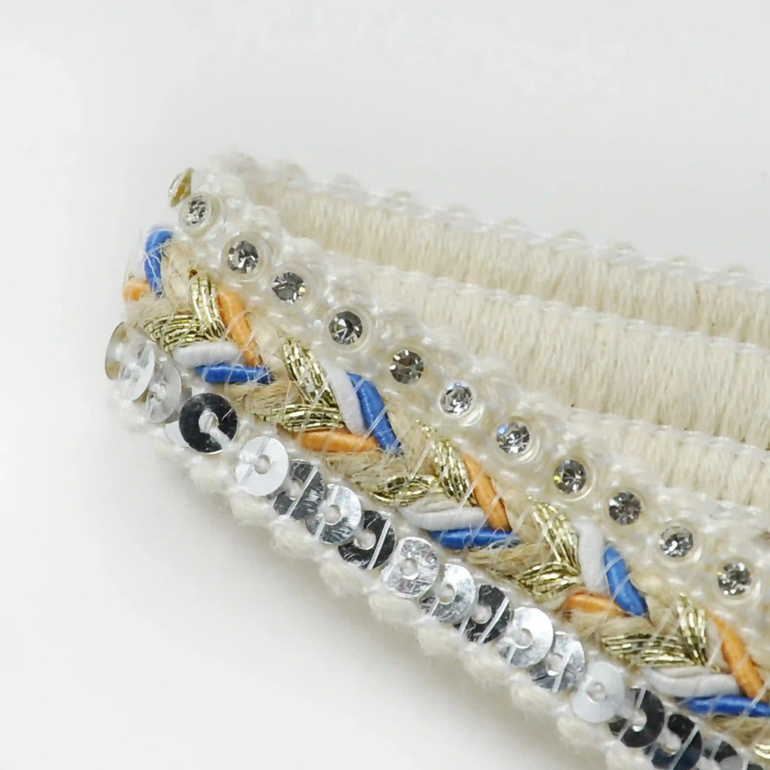 Zigzag Style Sequin Trim