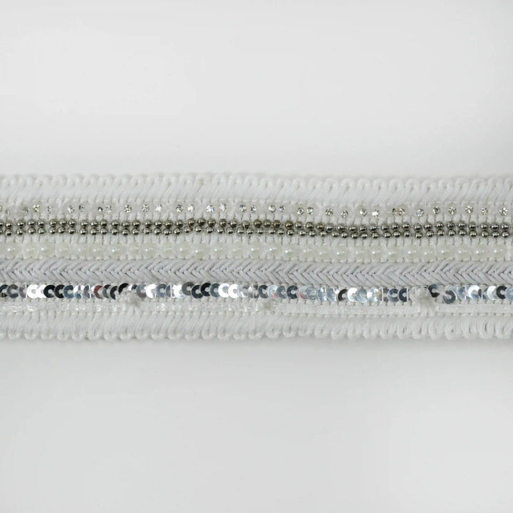 Chevron Glow Sequin Lace