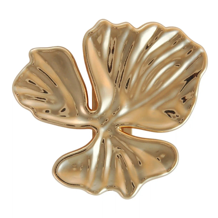Golden Flower Petal Buckle