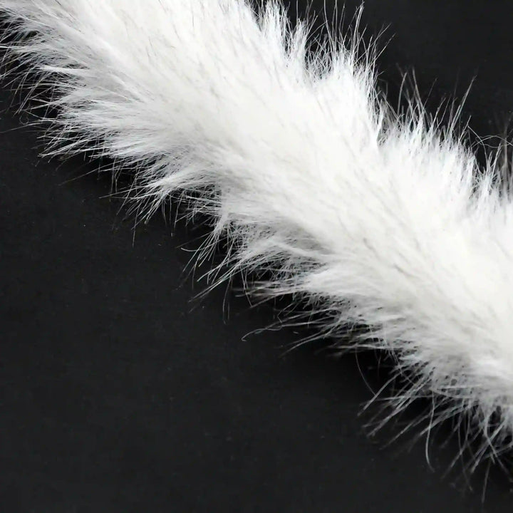 White Marabou Fur Lace | 2 Meters