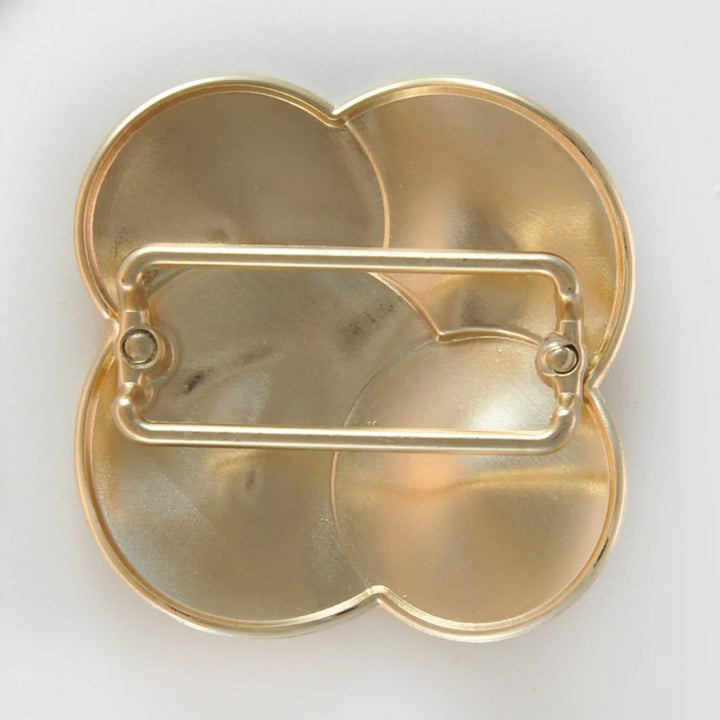 Stacked Metallic Discs Buckles