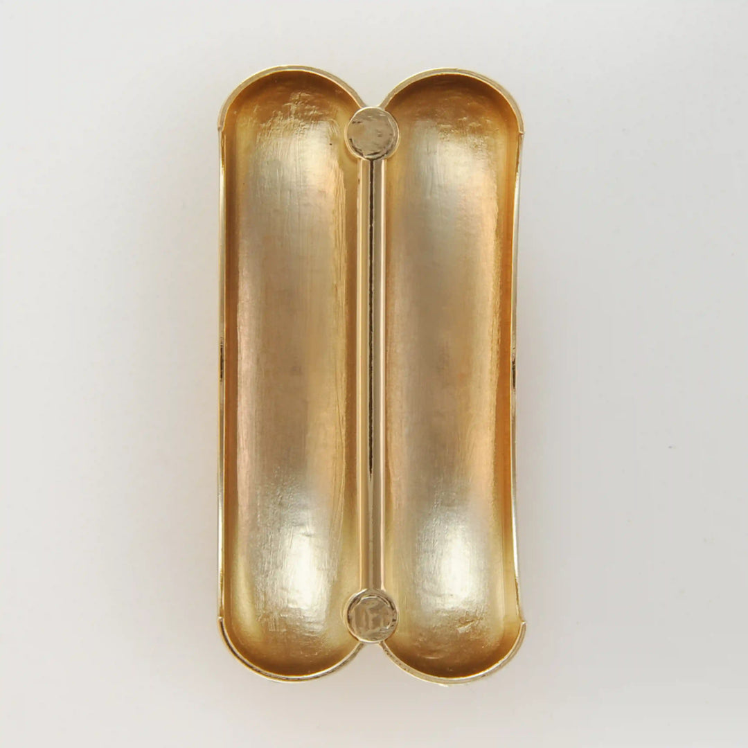 Split Cylindrical Golden Buckle