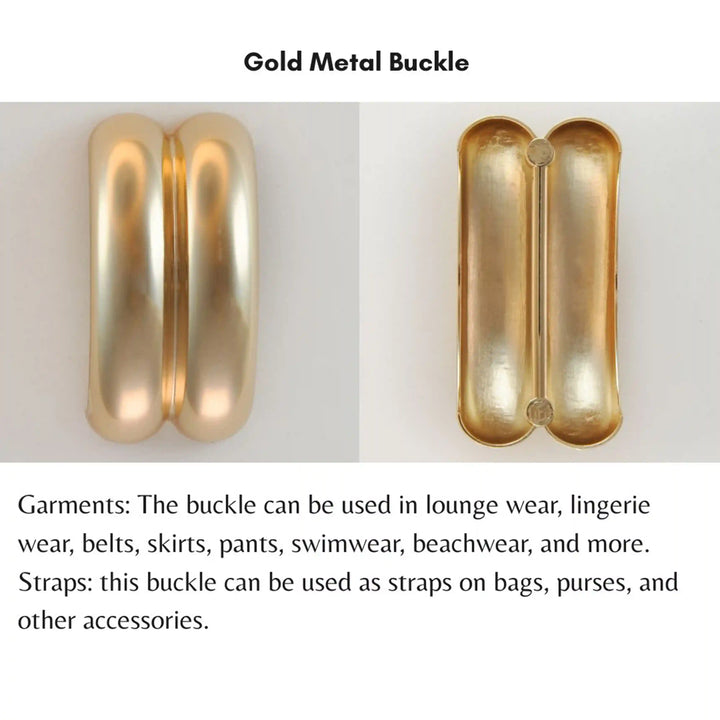 Split Cylindrical Golden Buckle