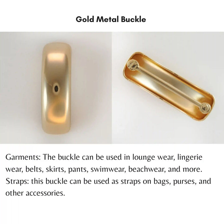 Cylindrical Golden Buckle