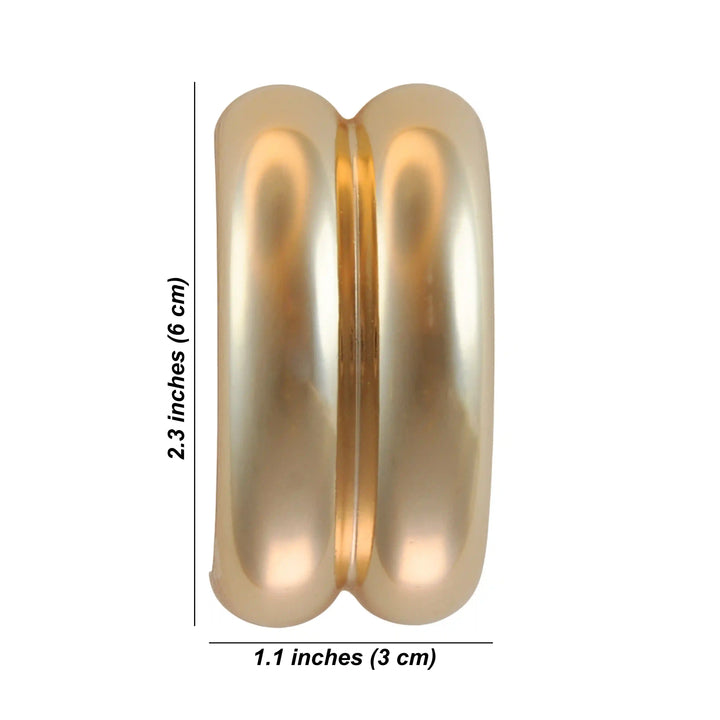 Split Cylindrical Golden Buckle