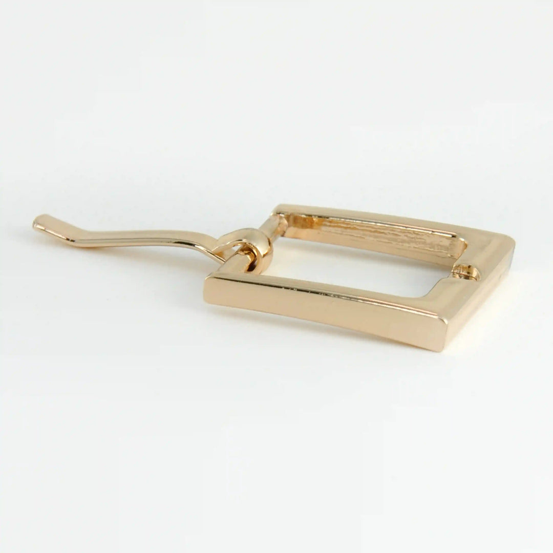 Gold Classic Rectangle Buckle (2 Piece)