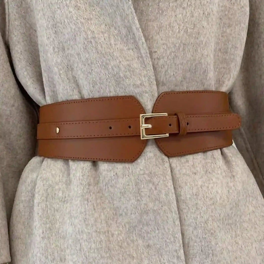 Gold Classic Rectangle Buckle (2 Piece)