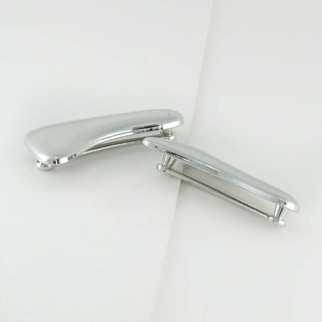 Gold and Silver Curved Pods