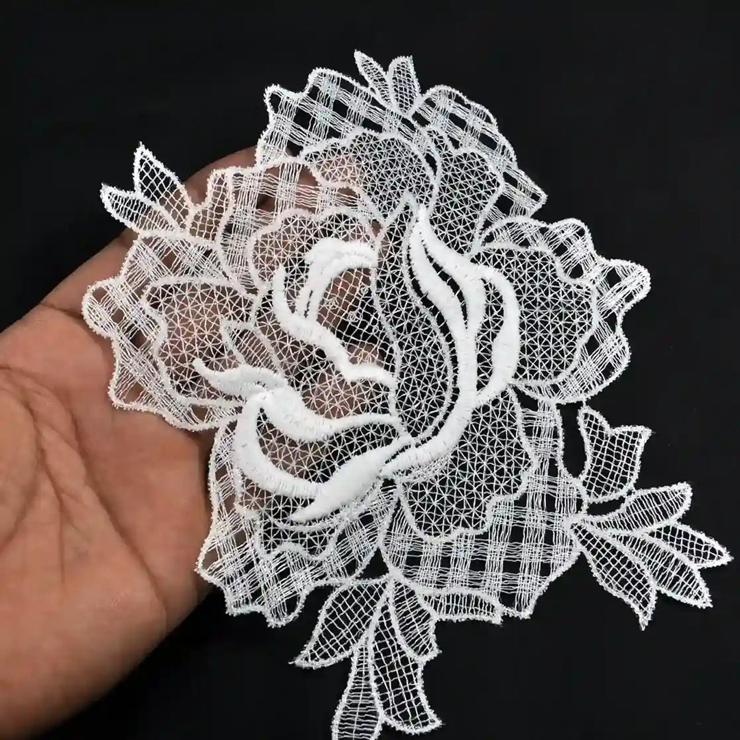 Filigree Rose Sew Appliqué
