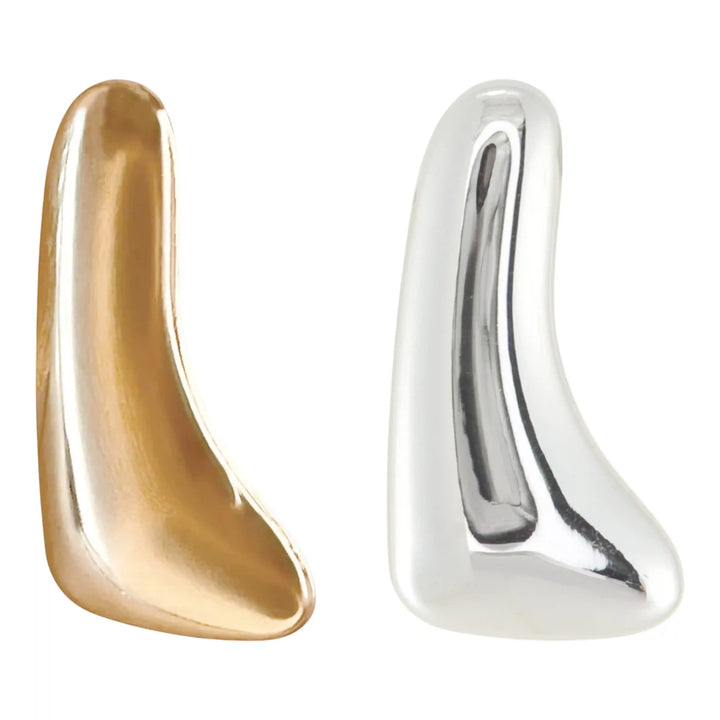 Gold and Silver Curved Pods
