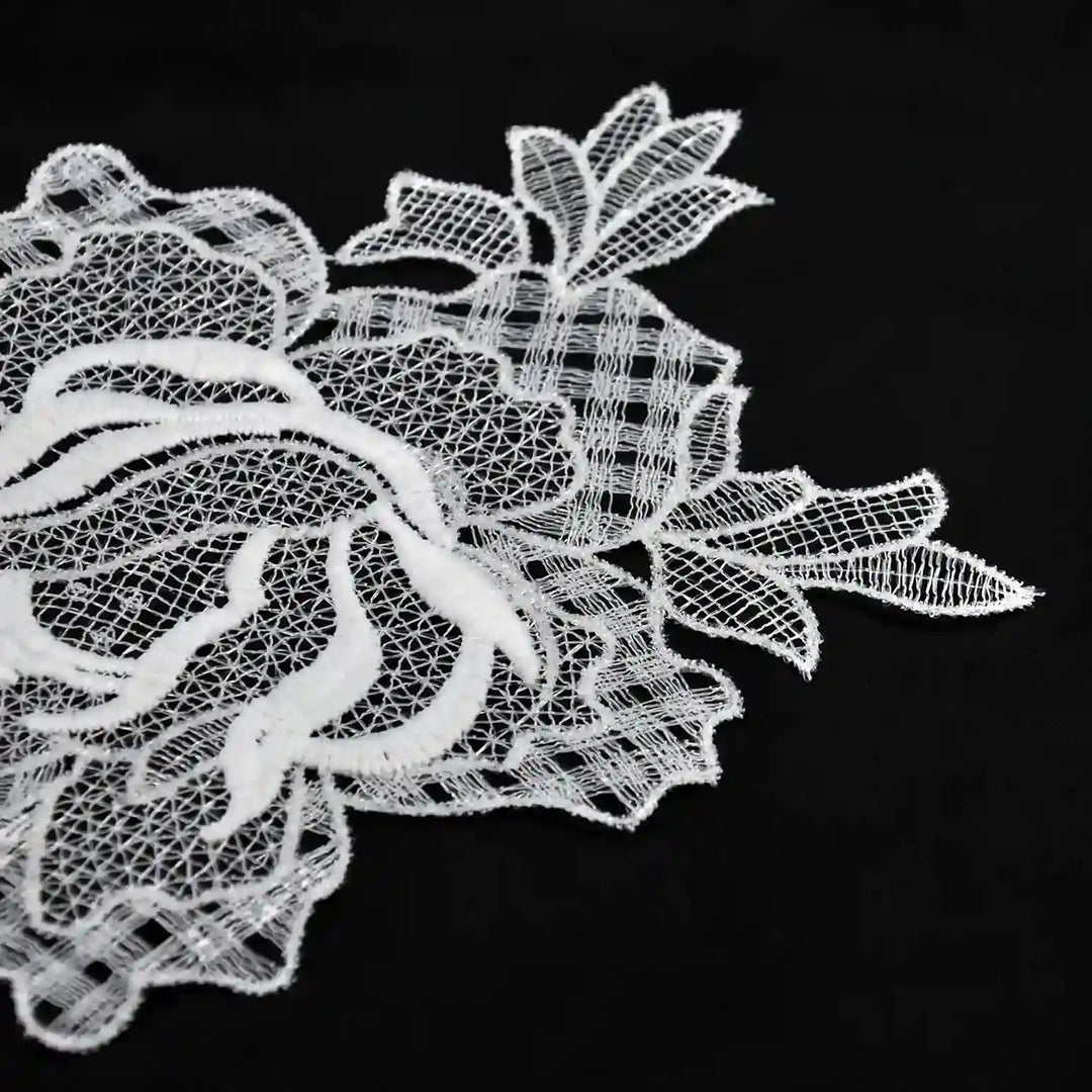 Filigree Rose Sew Appliqué