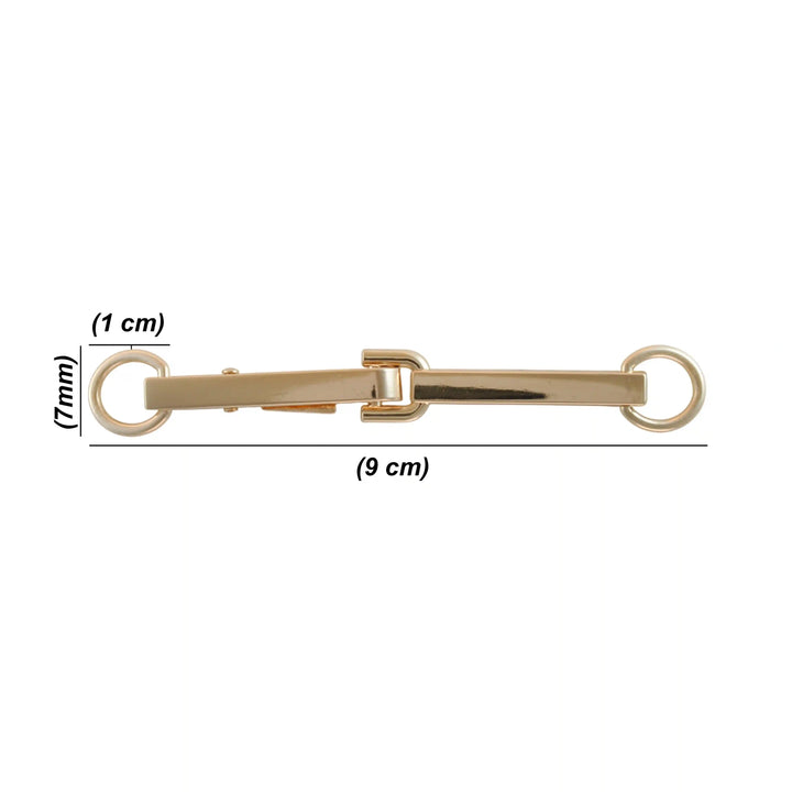 Horizontal Golden Hook Buckles