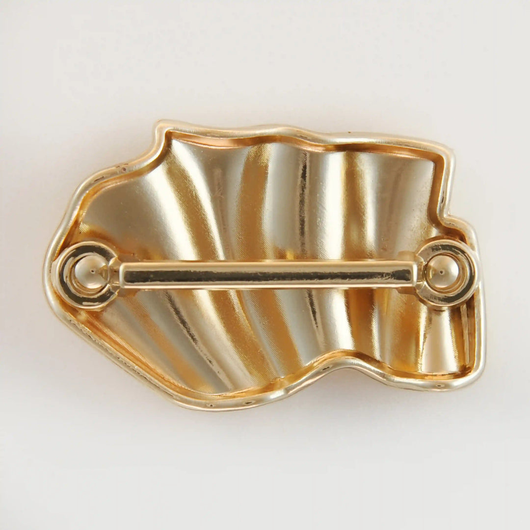 Fluid Organic Golden Buckle