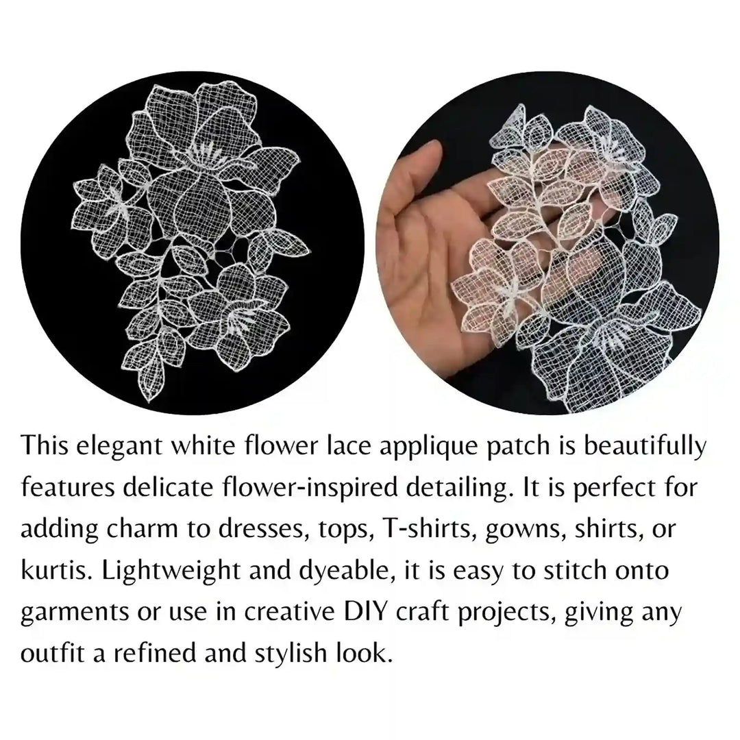 Arctic Bloom Display Patch