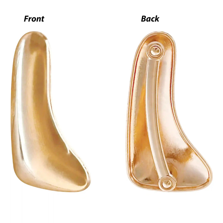 Gold and Silver Curved Pods