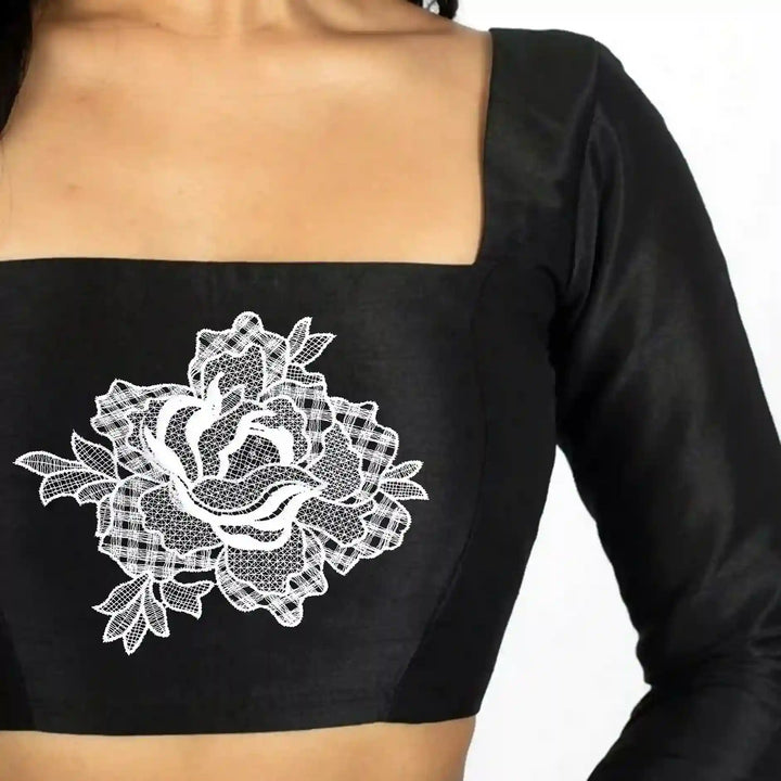 Filigree Rose Sew Appliqué