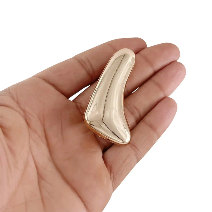 Gold and Silver Curved Pods