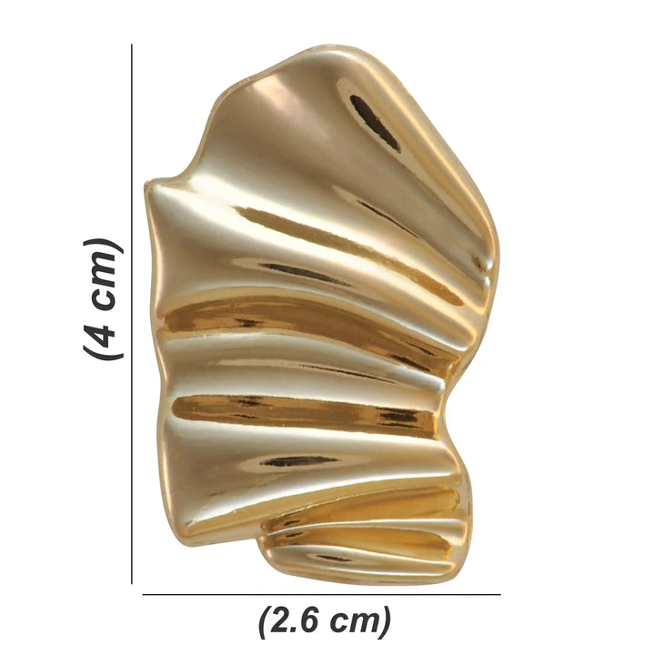 Fluid Organic Golden Buckle