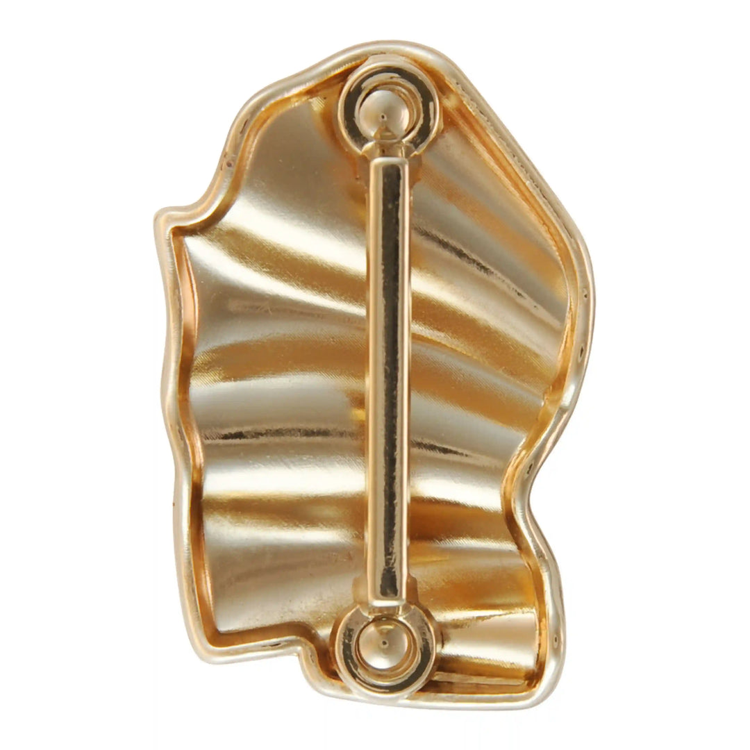 Fluid Organic Golden Buckle